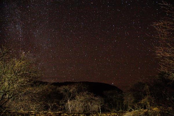 Cielo stellato al Waterberg plateau